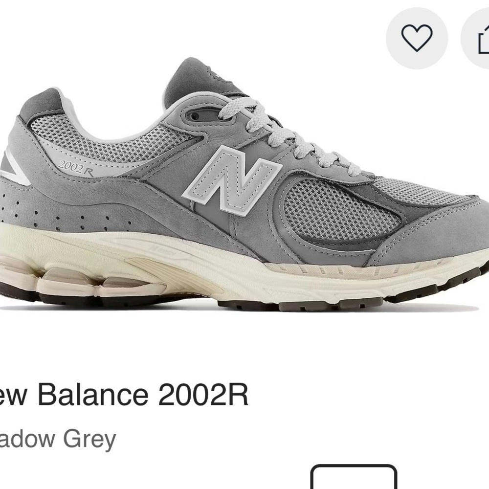 New Balance 2002R Men's Shoes - Shadow Grey 11.5 NEW